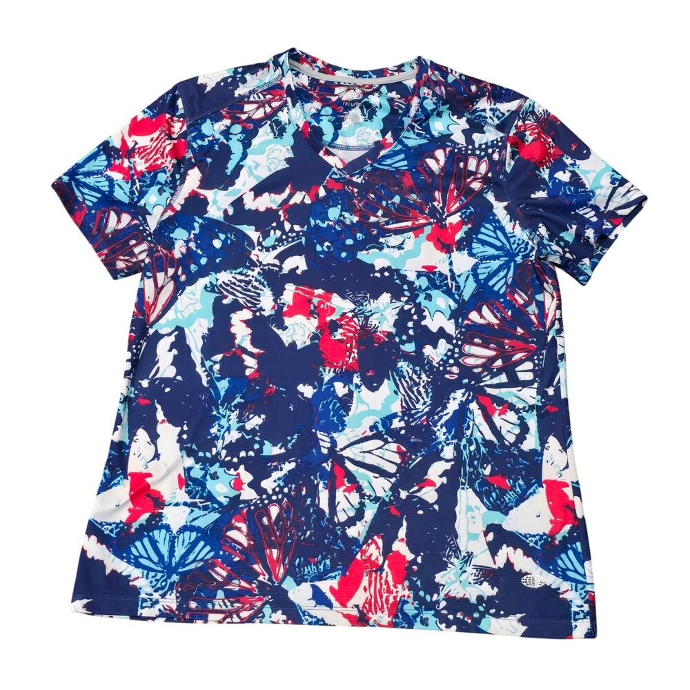 Reel Legends Freeline Abstract Short Sleeve Outdoor Fishing Shirt